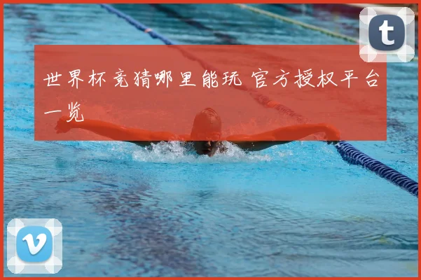 世界杯竞猜哪里能玩 官方授权平台一览